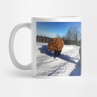 Scottish Highland Cattle Calves 1695 Mug